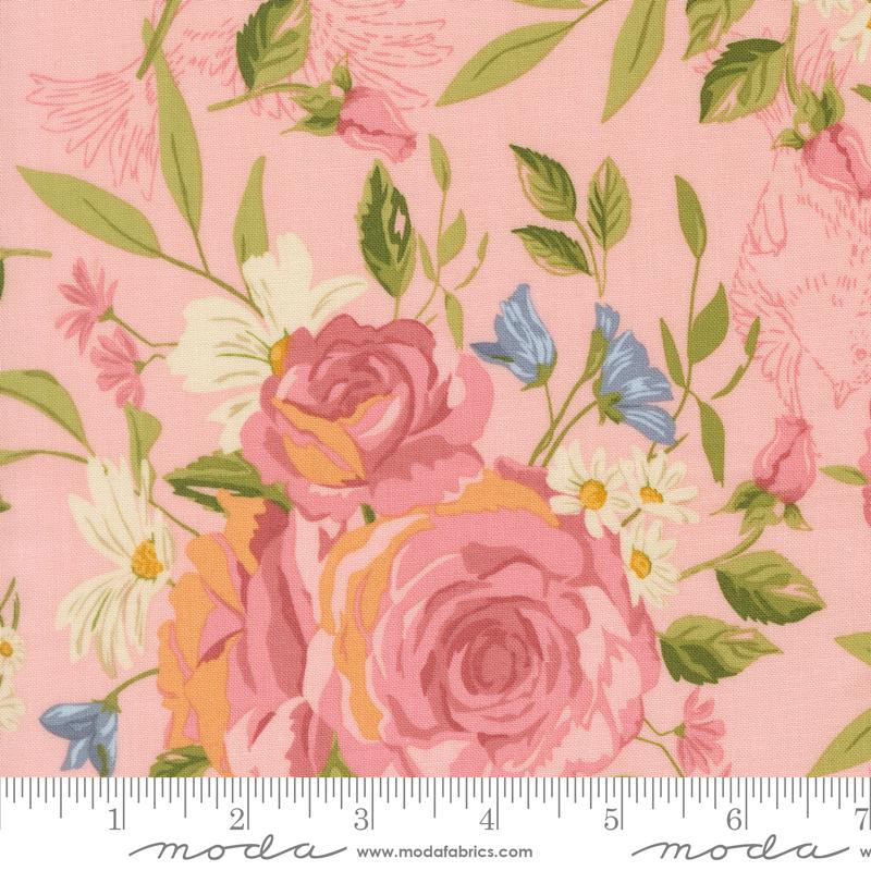 My Secret Garden Petal Grandmas Rose Garden Yardage by Stacy Iest Hsu for Moda Fabrics
