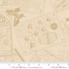 My Secret Garden Cloud Natural Seed of Love Yardage by Stacy Iest Hsu for Moda Fabrics