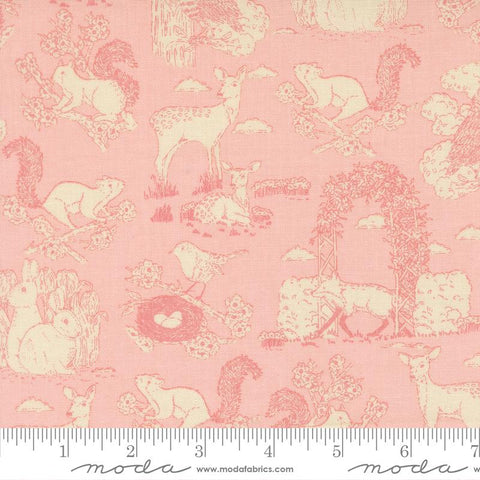 My Secret Garden Petal Garden Toile Yardage by Stacy Iest Hsu for Moda Fabrics