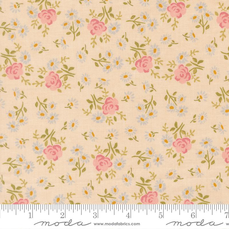 My Secret Garden Cloud Rose Garden Yardage by Stacy Iest Hsu for Moda Fabrics