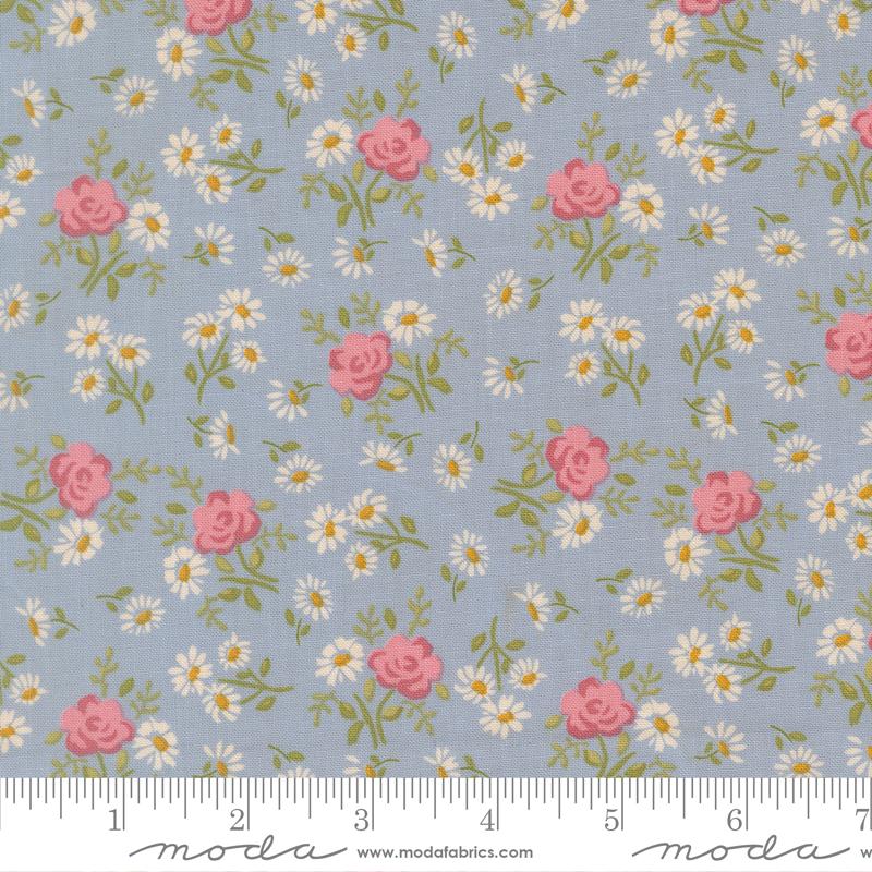 My Secret Garden Dusk Rose Garden Yardage by Stacy Iest Hsu for Moda Fabrics