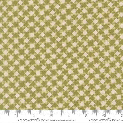 My Secret Garden Grass Garden Gingham Yardage by Stacy Iest Hsu for Moda Fabrics