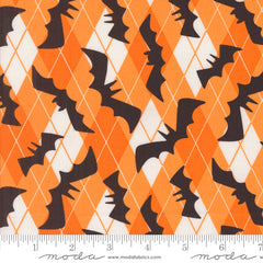 Fab Boo Lous Pumpkin Going Batty Yardage by Me & My Sister for Moda Fabrics