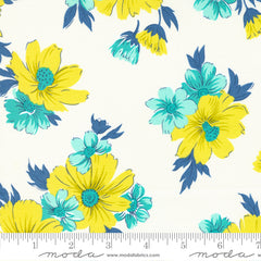 Feed Sacks: Good Works Cloud Wildflower Yardage by Linzee McCray for Moda Fabrics