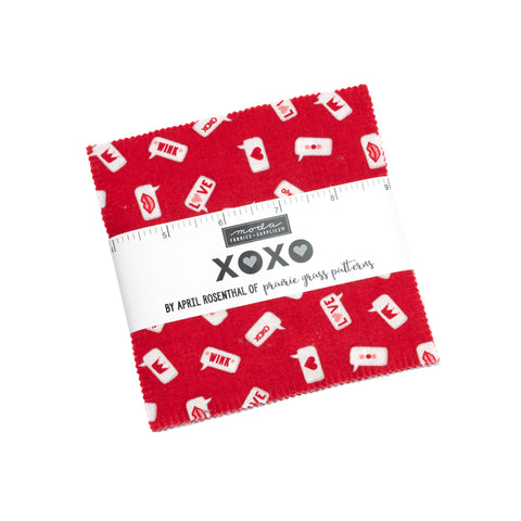 XOXO by Rosenthal Charm Pack by April Rosenthal for Moda Fabrics