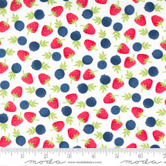 Berry Basket Sugar Berries Yardage by April Rosenthal for Moda Fabrics