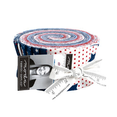 Star Spangled Jelly Roll by April Rosenthal for Moda Fabrics