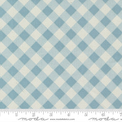 Meander Denim Picnic Check Yardage by Aneela Hoey for Moda Fabrics