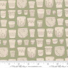 Potted Sage Pots Yardage by Kiley's Quilt Room for Moda Fabrics
