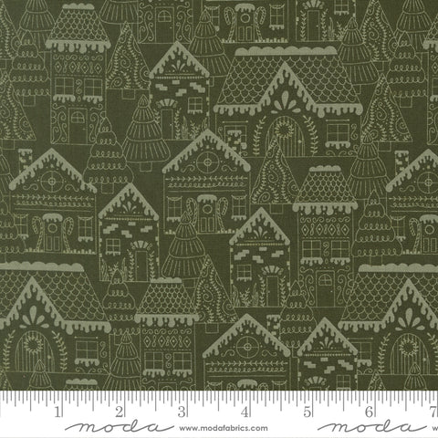 Gingerbread Lane Pine Gingerbread Lane Yardage by Kiley's Quilt Room for Moda Fabrics
