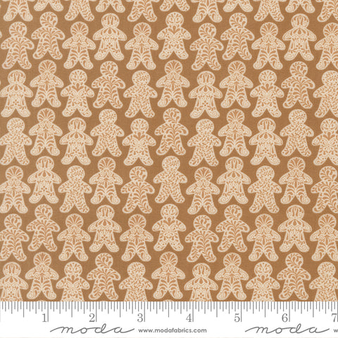 Gingerbread Lane Cocoa Gingerbread Yardage by Kiley's Quilt Room for Moda Fabrics