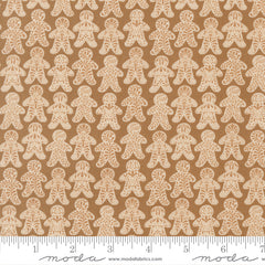 Gingerbread Lane Cocoa Gingerbread Yardage by Kiley's Quilt Room for Moda Fabrics
