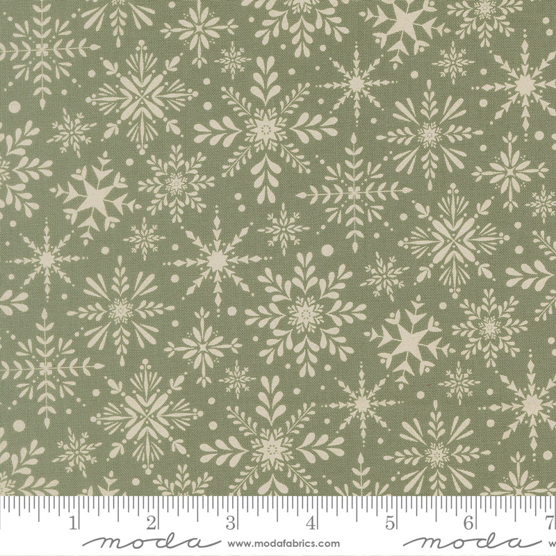 Gingerbread Lane Mistletoe Blizzard Yardage by Kiley's Quilt Room for Moda Fabrics