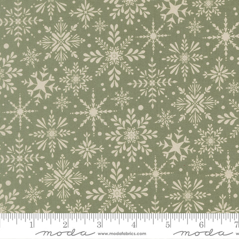 Gingerbread Lane Mistletoe Blizzard Yardage by Kiley's Quilt Room for Moda Fabrics