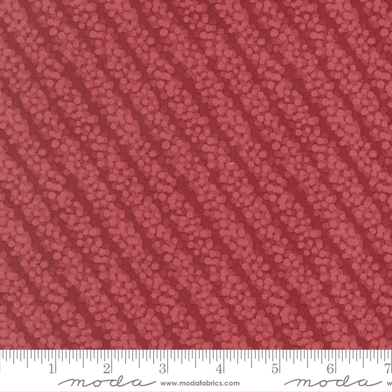 Gingerbread Lane Cranberry Flowing Forest Yardage by Kiley's Quilt Room for Moda Fabrics