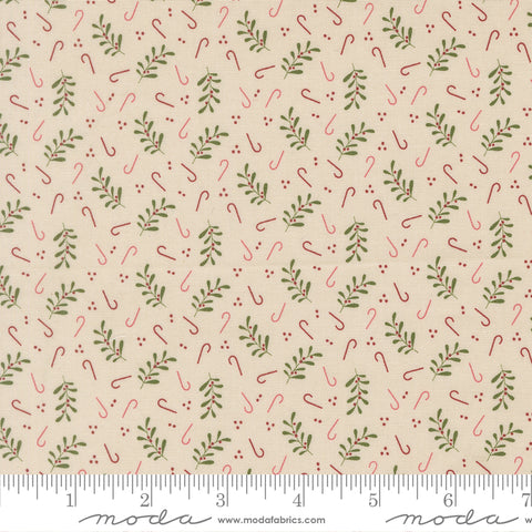 Gingerbread Lane Sugar Holly Candy Yardage by Kiley's Quilt Room for Moda Fabrics