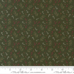 Gingerbread Lane Pine Holly Candy Yardage by Kiley's Quilt Room for Moda Fabrics
