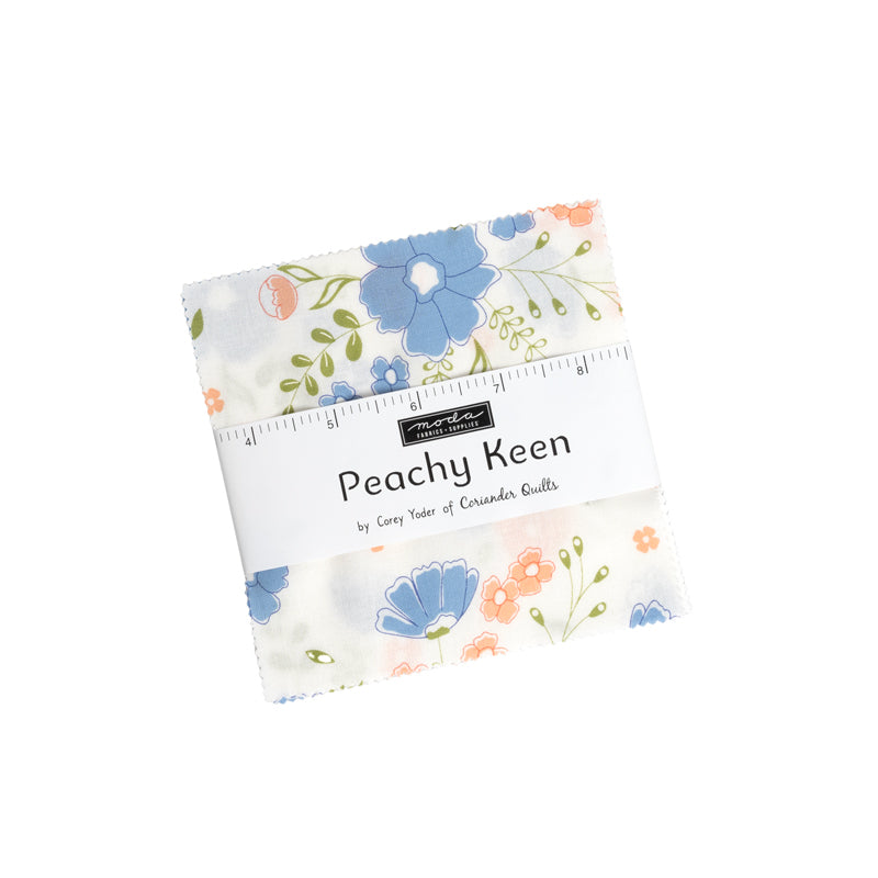 Peachy Keen Charm Pack by Corey Yoder for Moda Fabrics