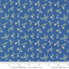 Cali & Co. Cobalt Vine and Bud Yardage by Corey Yoder for Moda Fabrics