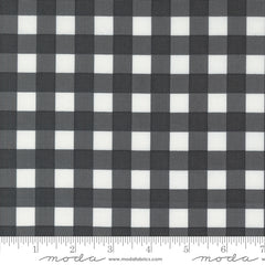 Coriander Colors Black Gingham Yardage by Corey Yoder for Moda Fabrics