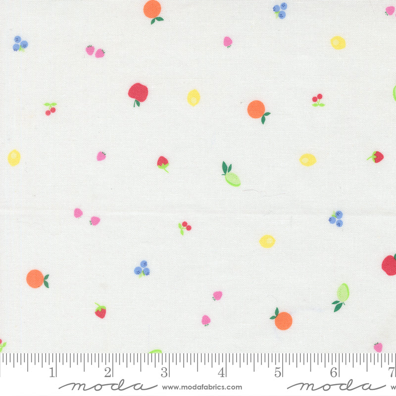 Fruit Salad Off White Fruit Snack Yardage by Corey Yoder for Moda Fabrics