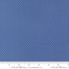 Fruit Salad Cobalt Pin Dot Yardage by Corey Yoder for Moda Fabrics