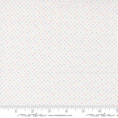 Fruit Salad Off White Pin Dot Yardage by Corey Yoder for Moda Fabrics