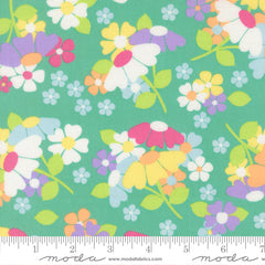 Joysome Peacock Flower Fields Yardage by Corey Yoder for Moda Fabrics