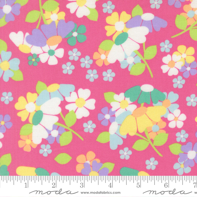 Joysome Petunia Flower Fields Yardage by Corey Yoder for Moda Fabrics