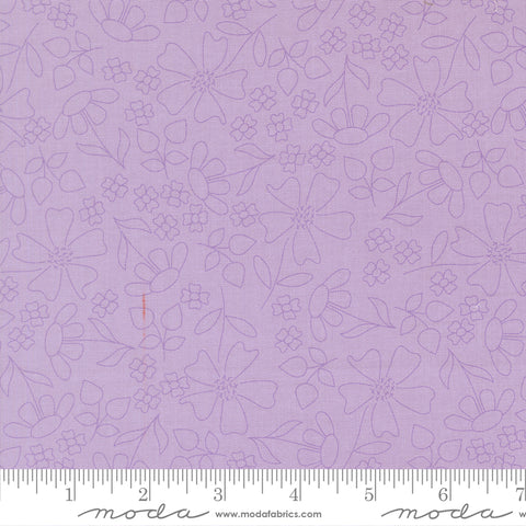 Joysome Wisteria Sunshine Sketch Yardage by Corey Yoder for Moda Fabrics