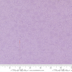 Joysome Wisteria Sunshine Sketch Yardage by Corey Yoder for Moda Fabrics