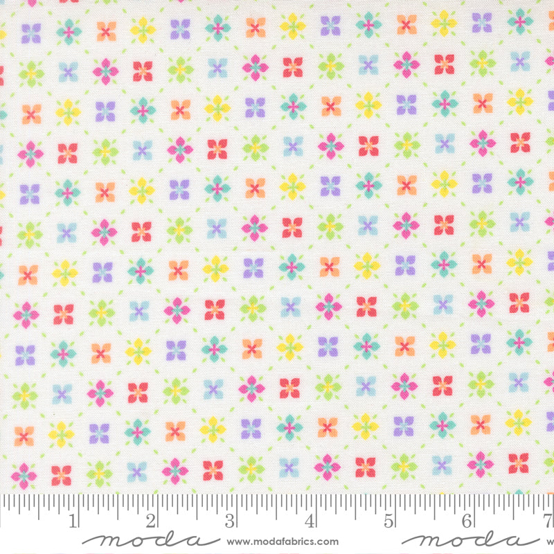Joysome Cloud Sweetly Stitched Yardage by Corey Yoder for Moda Fabrics