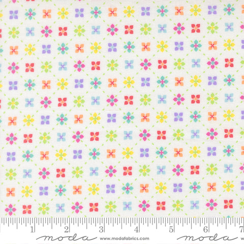 Joysome Cloud Sweetly Stitched Yardage by Corey Yoder for Moda Fabrics