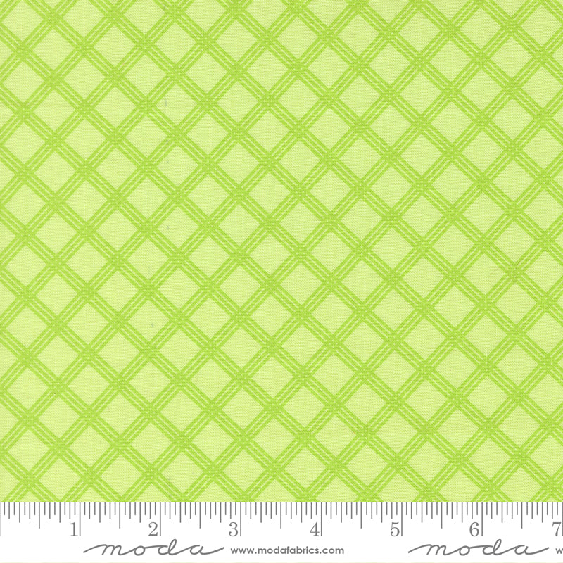 Joysome Honeydew Charming Check Yardage by Corey Yoder for Moda Fabrics