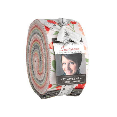 PREORDER Sunroom Jelly Roll by Corey Yoder of Coriander Quilts for Moda Fabrics