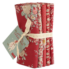 Merry Little Christmas Red Fat Quarter Bundle by Tilda for Tilda Fabrics