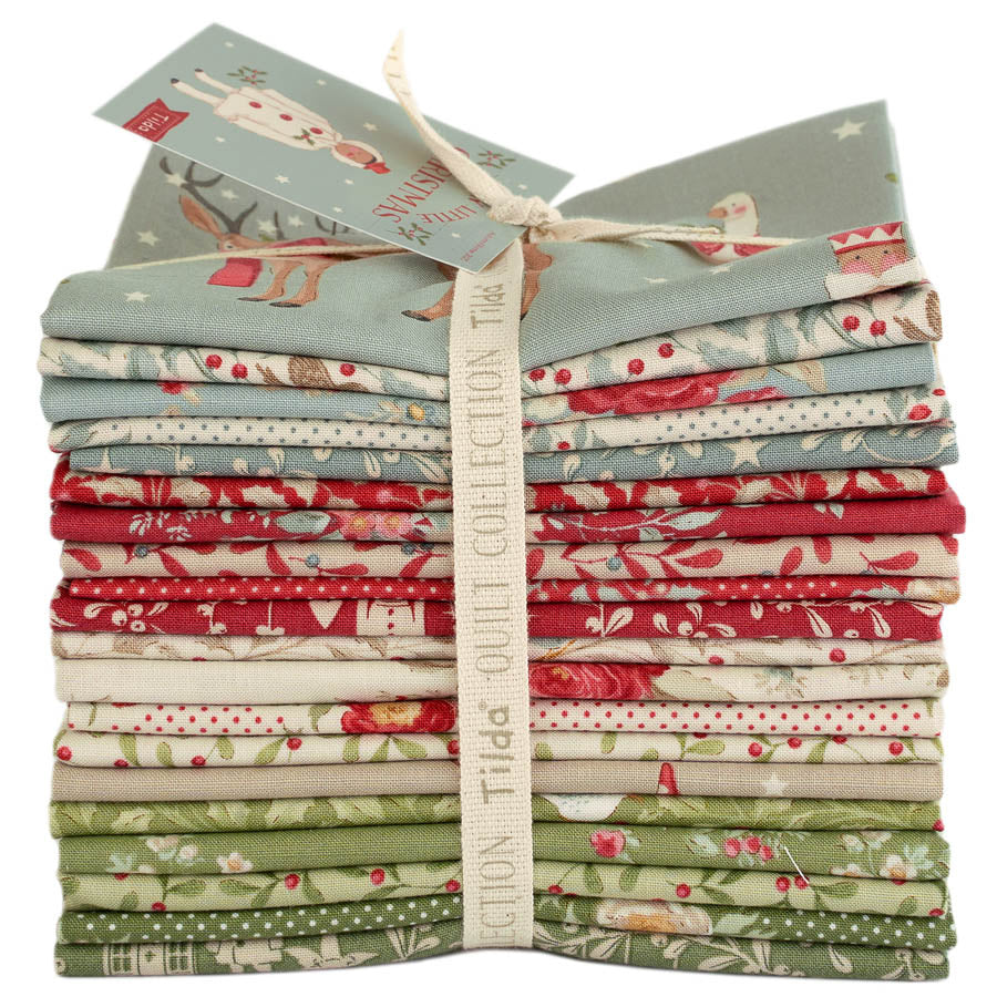 Merry Little Christmas Fat Quarter Bundle by Tilda for Tilda Fabrics