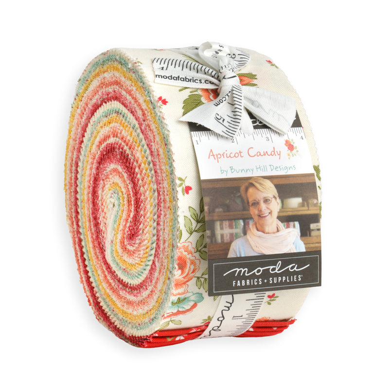 Apricot Candy Jelly Roll by Bunny Hill Designs for Moda Fabrics