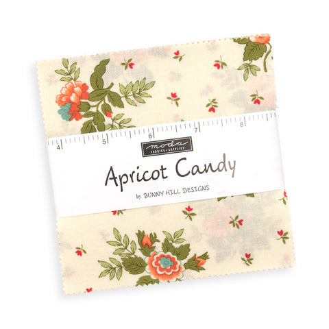 PREORDER Apricot Candy Charm Pack by Bunny Hill Designs for Moda Fabrics