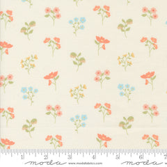 Dainty Meadow Porcelain Wildflowers Yardage by Heather Briggs for Moda Fabrics