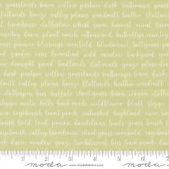 Pastel Prairie Pear Words Yardage by Heather Briggs for Moda Fabrics
