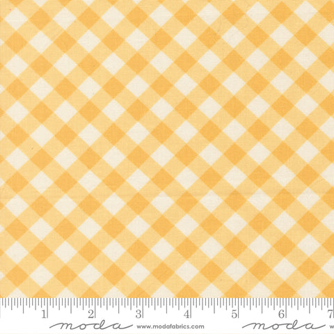 Pastel Prairie Sunshine Gingham Yardage by Heather Briggs for Moda Fabrics