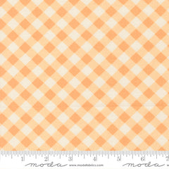 Pastel Prairie Apricot Gingham Yardage by Heather Briggs for Moda Fabrics