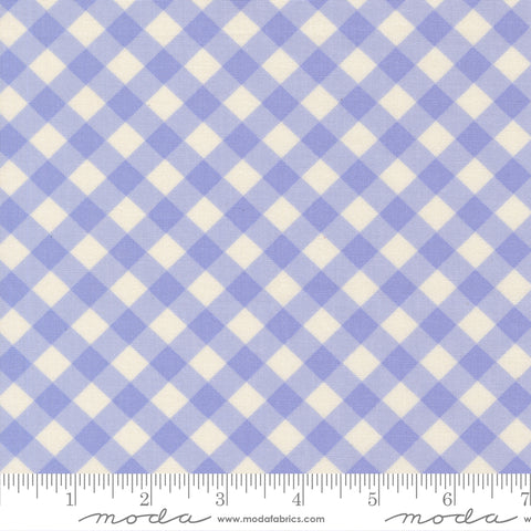 Pastel Prairie Mist Gingham Yardage by Heather Briggs for Moda Fabrics