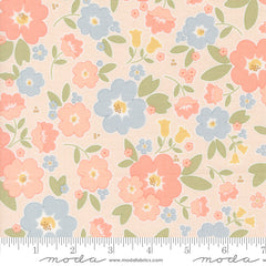 Handmade Sweetness Blush Vintage Blooms Yardage by Heather Briggs for Moda Fabrics