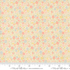 Handmade Sweetness Porcelain Bitty Blossoms Yardage by Heather Briggs for Moda Fabrics