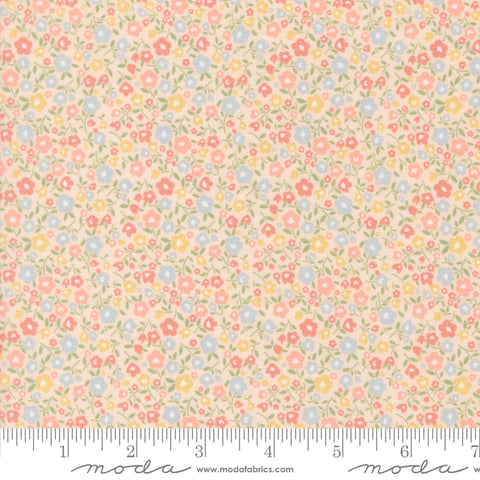 Handmade Sweetness Blush Bitty Blossoms Yardage by Heather Briggs for Moda Fabrics