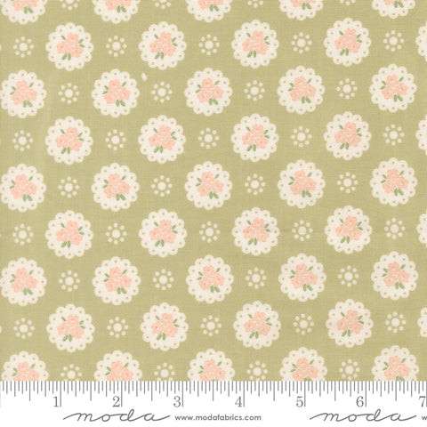 Handmade Sweetness Pear Doily Yardage by Heather Briggs for Moda Fabrics
