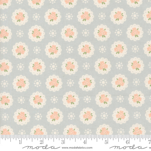 Handmade Sweetness Sky Doily Yardage by Heather Briggs for Moda Fabrics