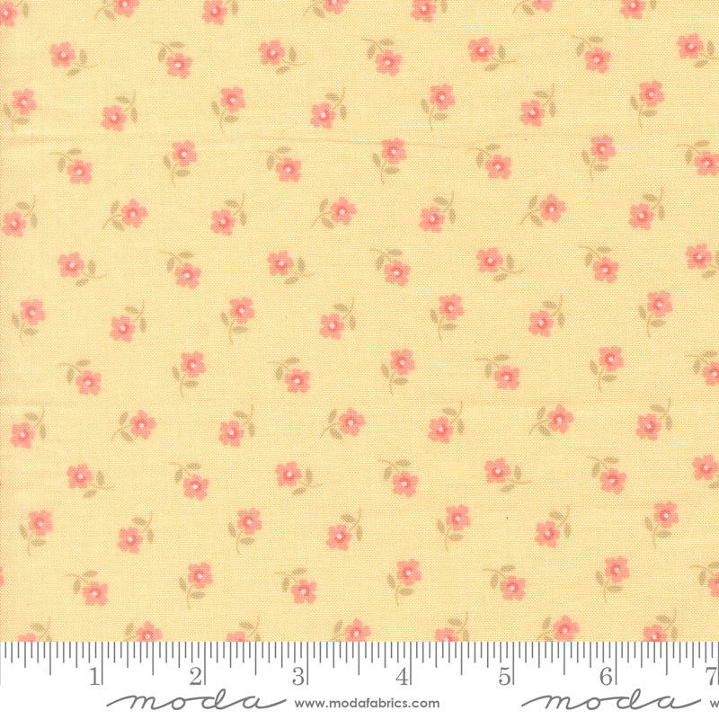 Handmade Sweetness Sunshine Posies Yardage by Heather Briggs for Moda Fabrics